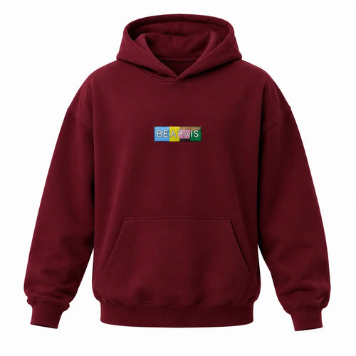 BE A RAIS Essential Hoodie - Bordeaux