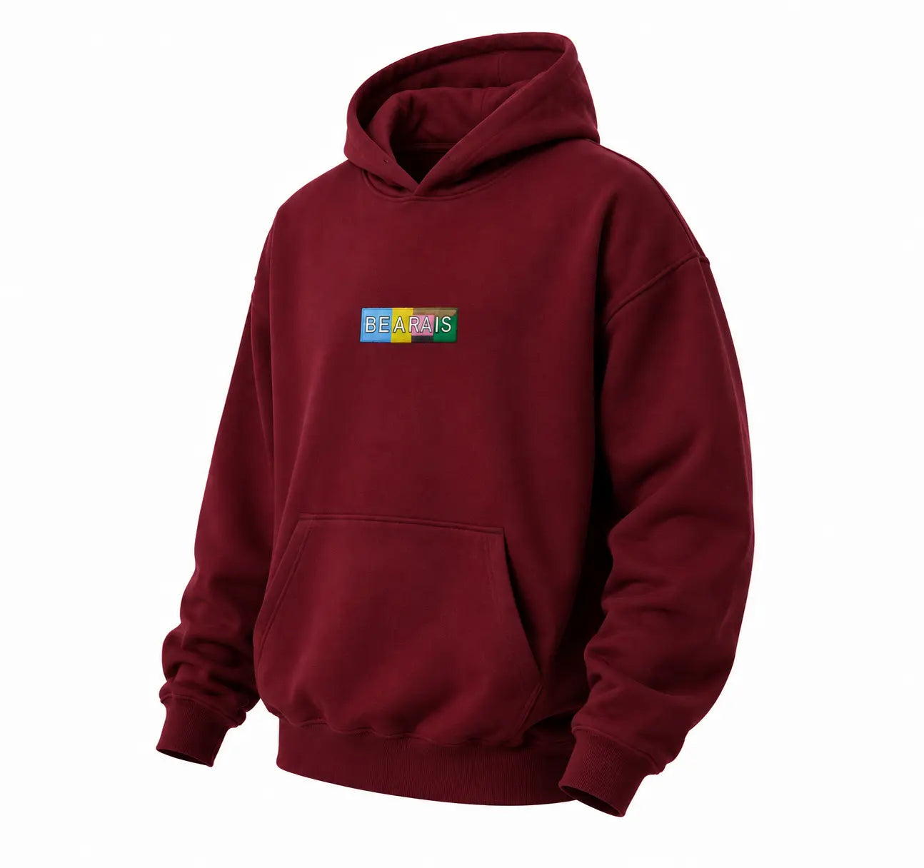 BE A RAIS Essential Hoodie - Bordeaux
