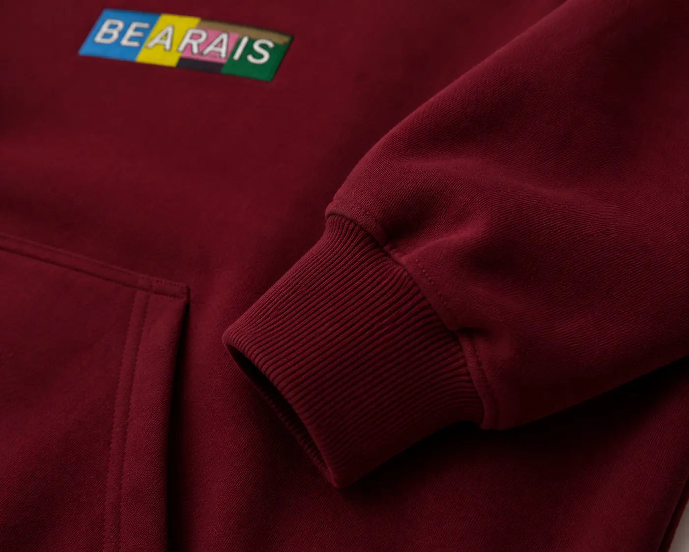 BE A RAIS Essential Hoodie - Bordeaux