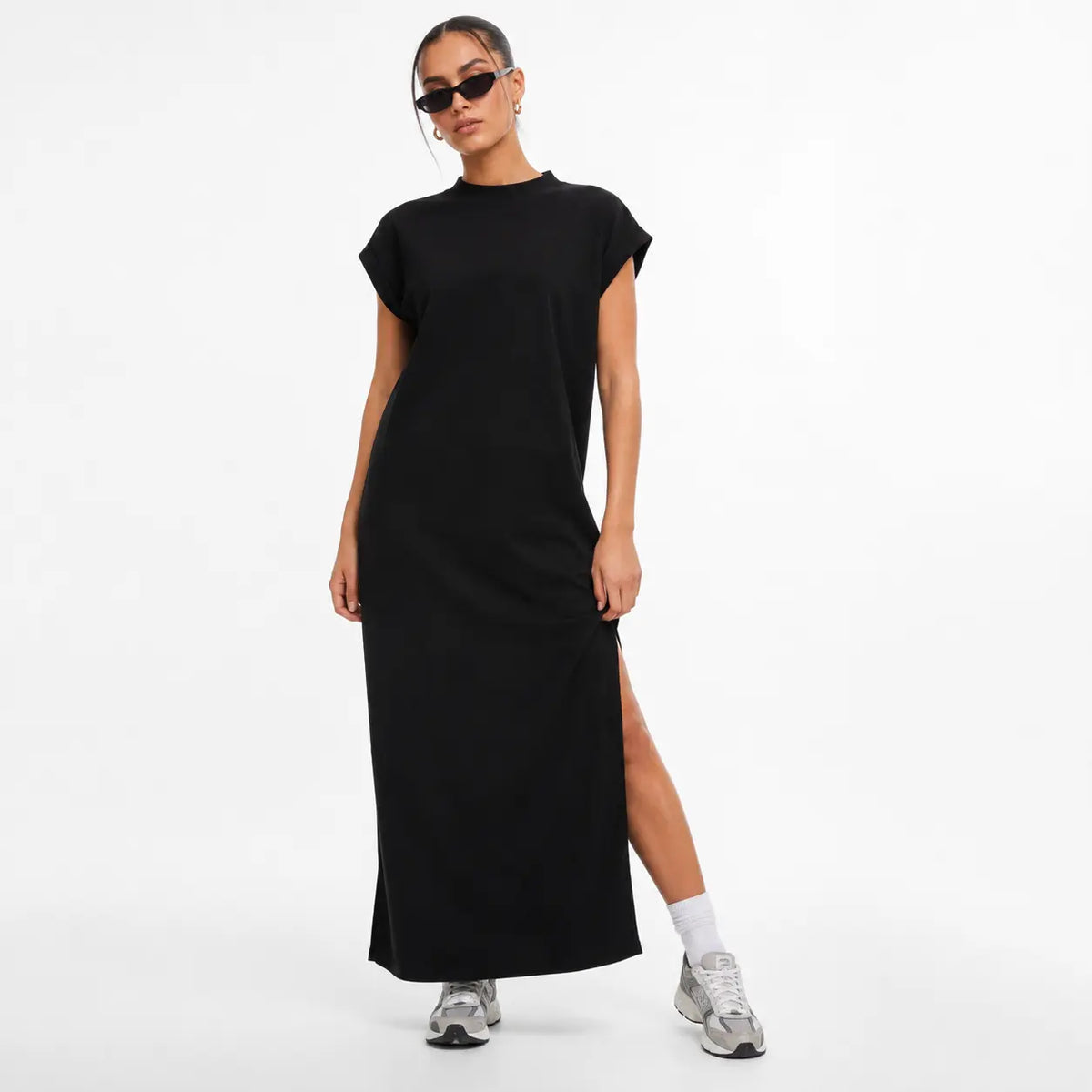 Luna Maxi Dress – Zwart