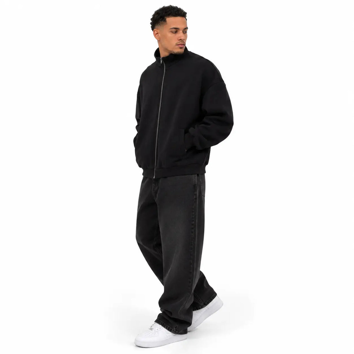 Urban Zip Jacket – Zwart