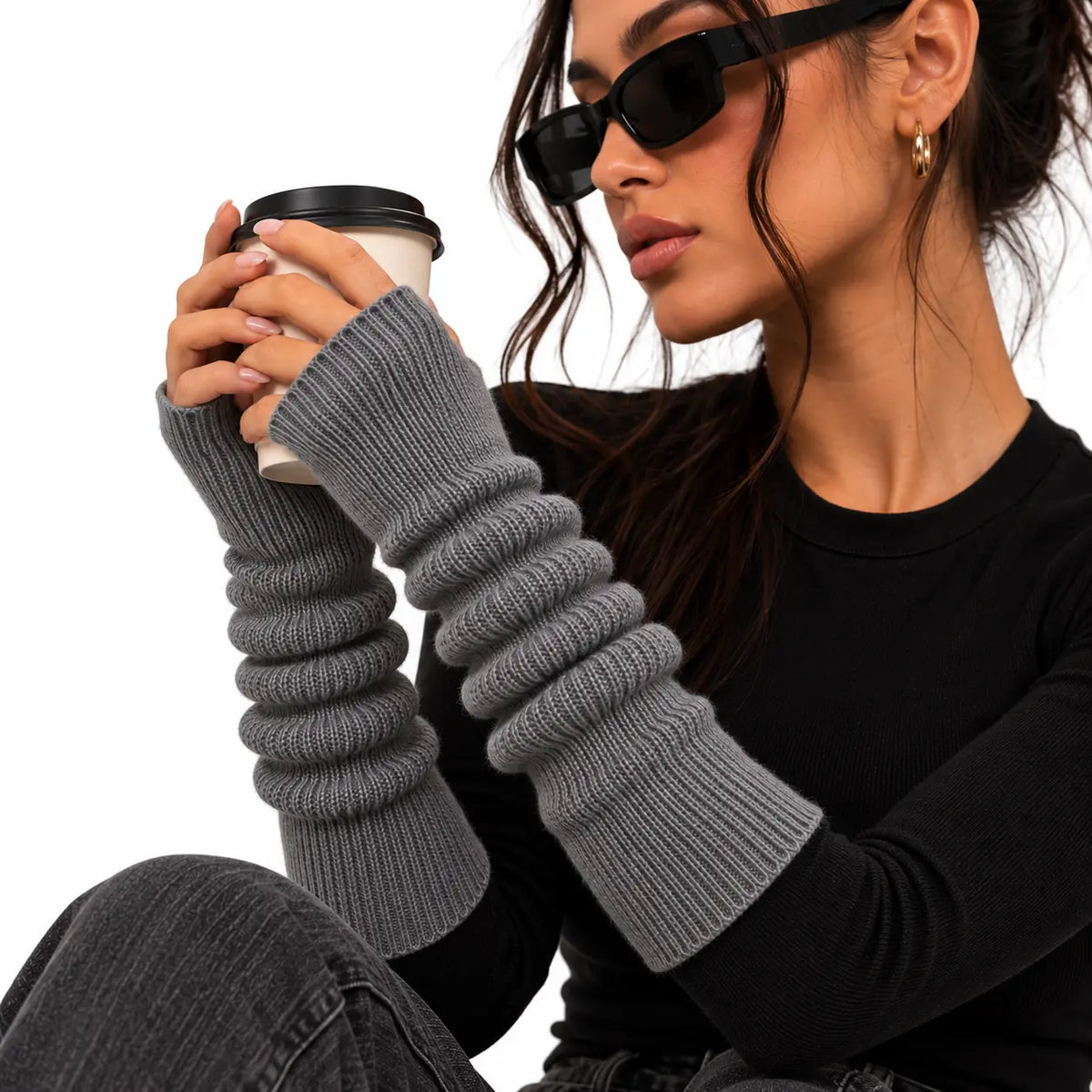 Soft Knit Arm Warmers