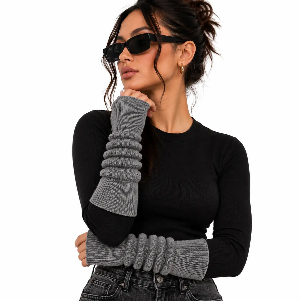 Soft Knit Arm Warmers