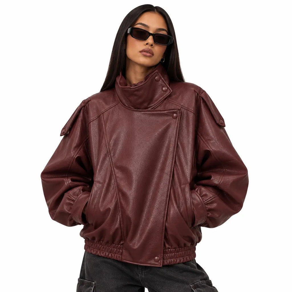 Urban Leather-Look Jacket