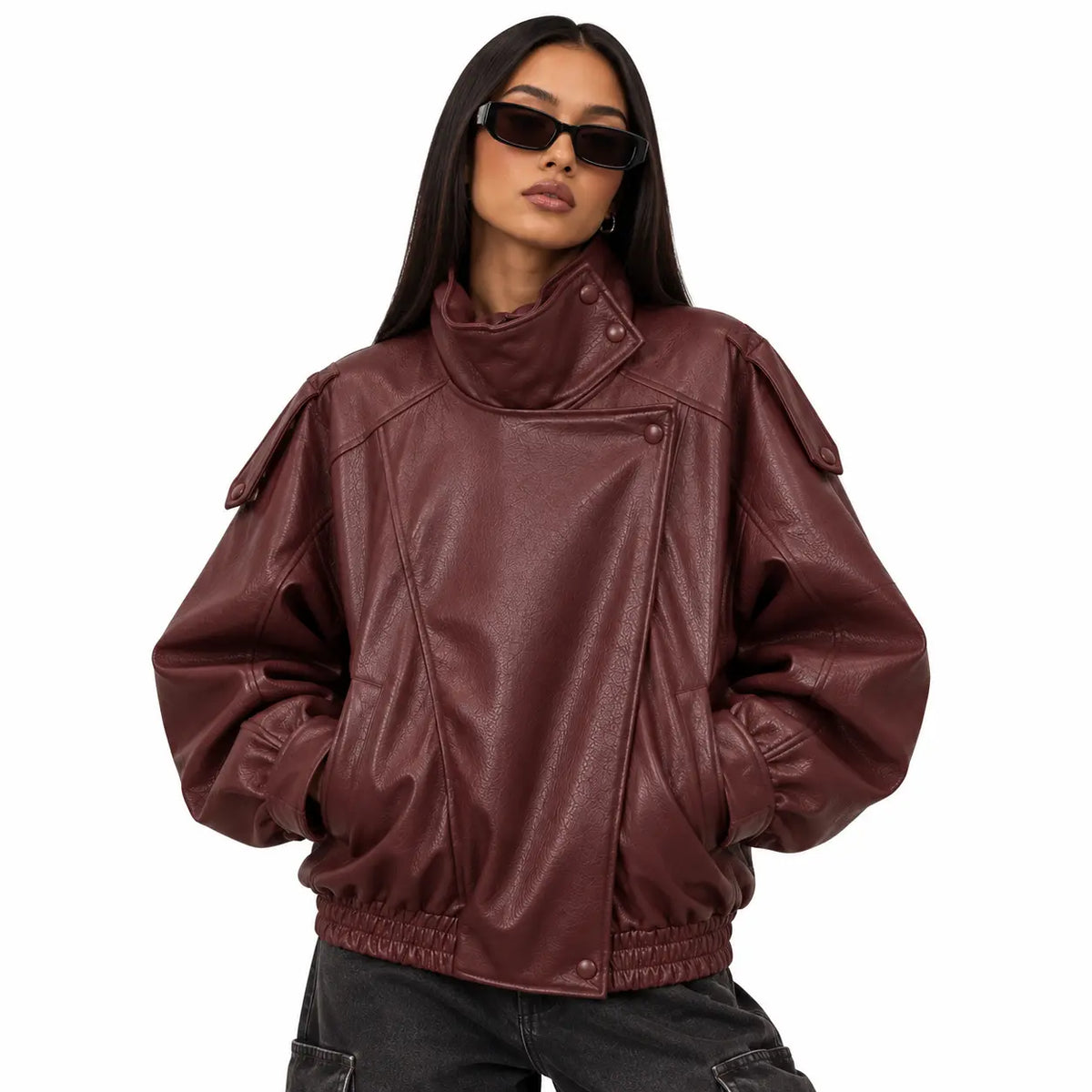 Urban Leather-Look Jacket