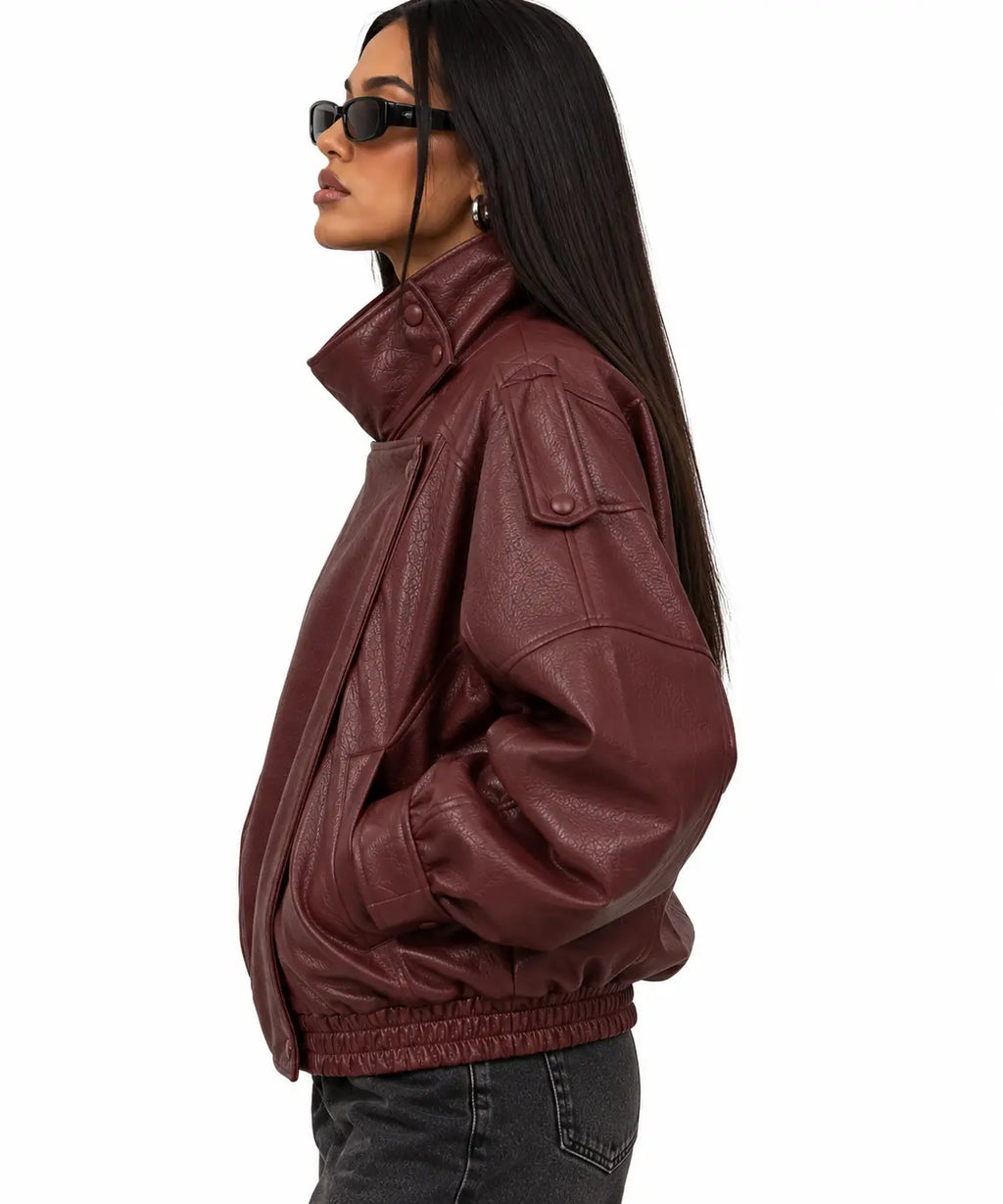 Urban Leather-Look Jacket