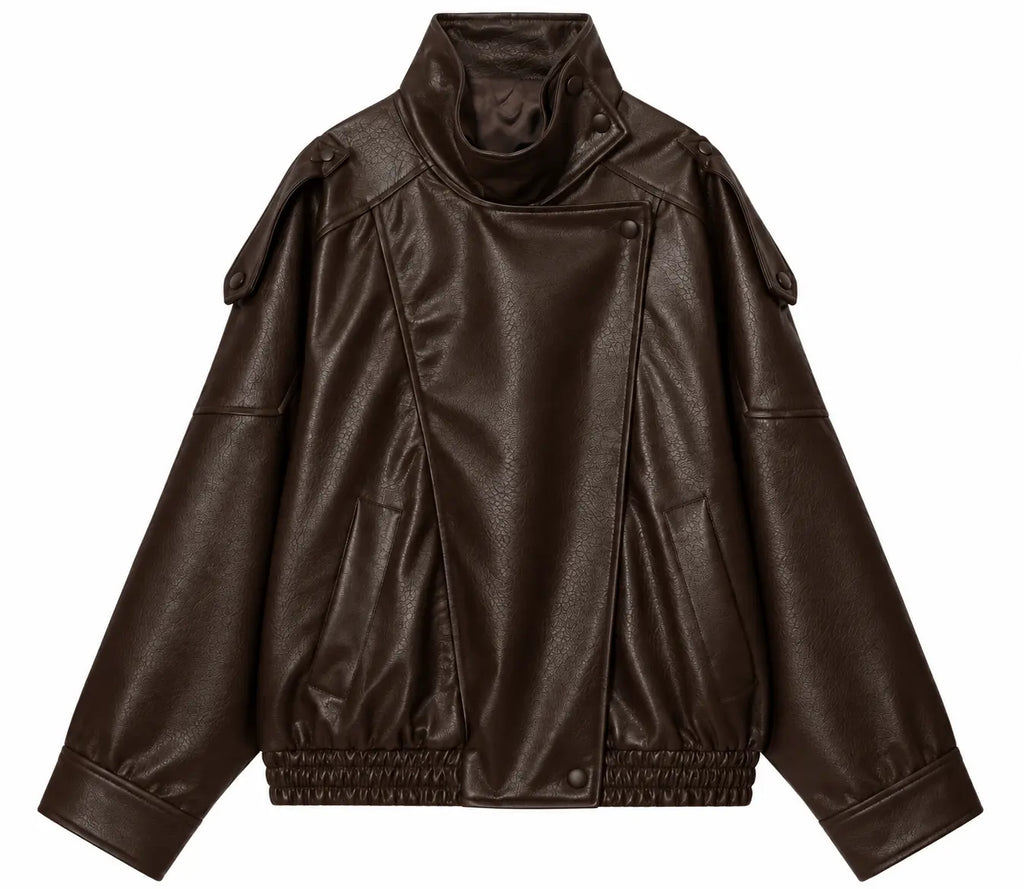 Urban Leather-Look Jacket