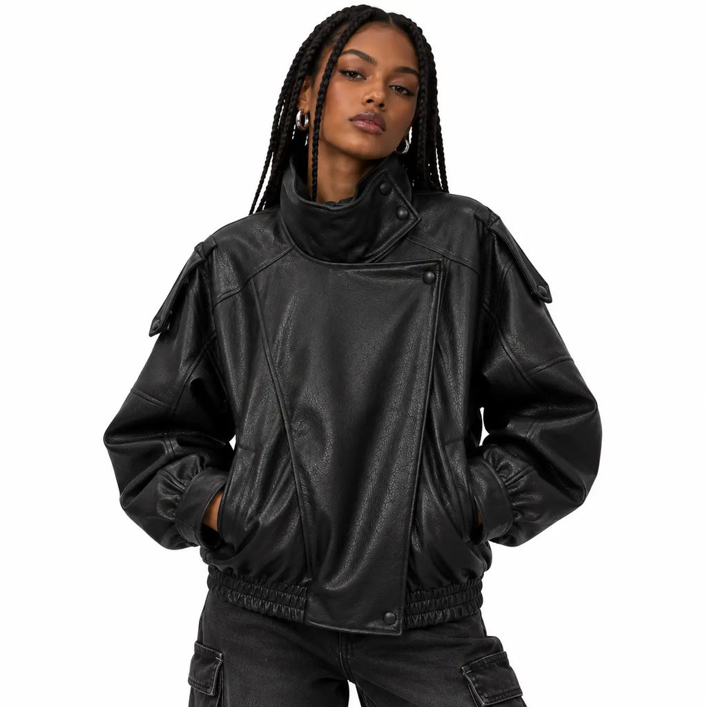 Urban Leather-Look Jacket