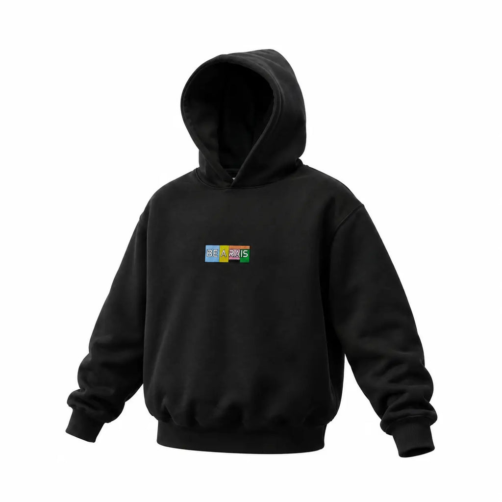 BE A RAIS Essential Hoodie – Black
