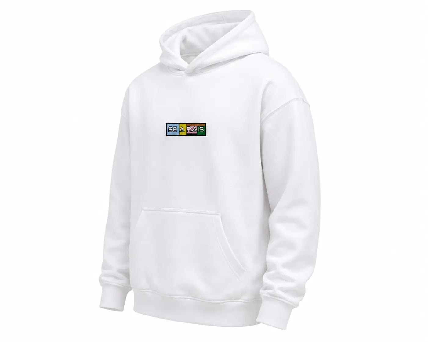 BE A RAIS Essential Hoodie – Wit
