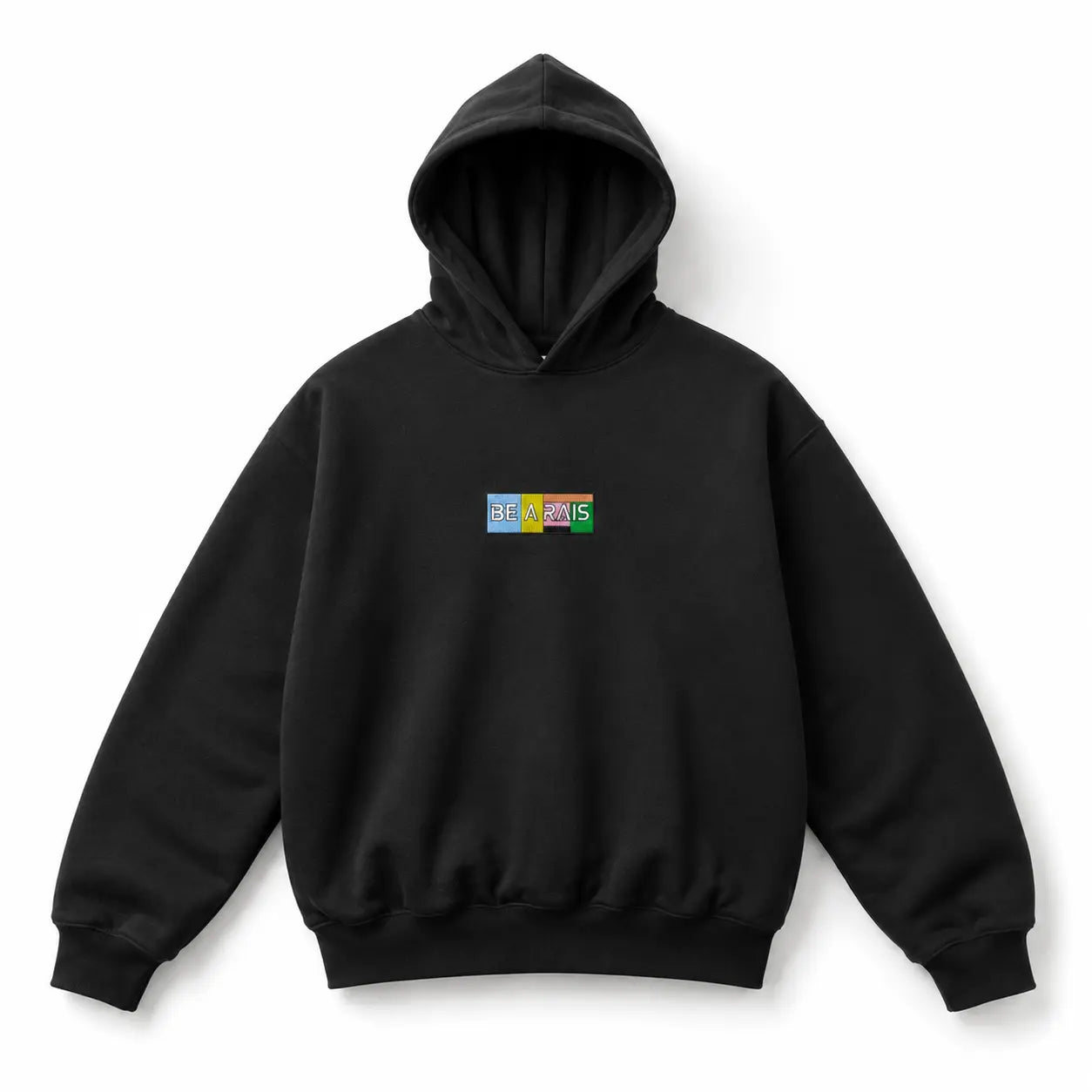 BE A RAIS Essential Hoodie – Black