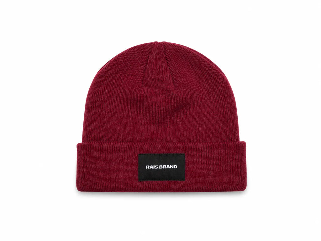 Heavy Beanie – Donkerrood