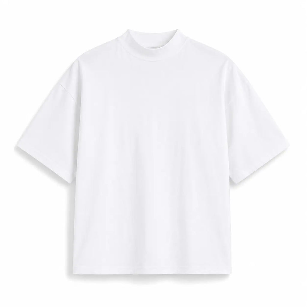 Oversized High Neck Tee
